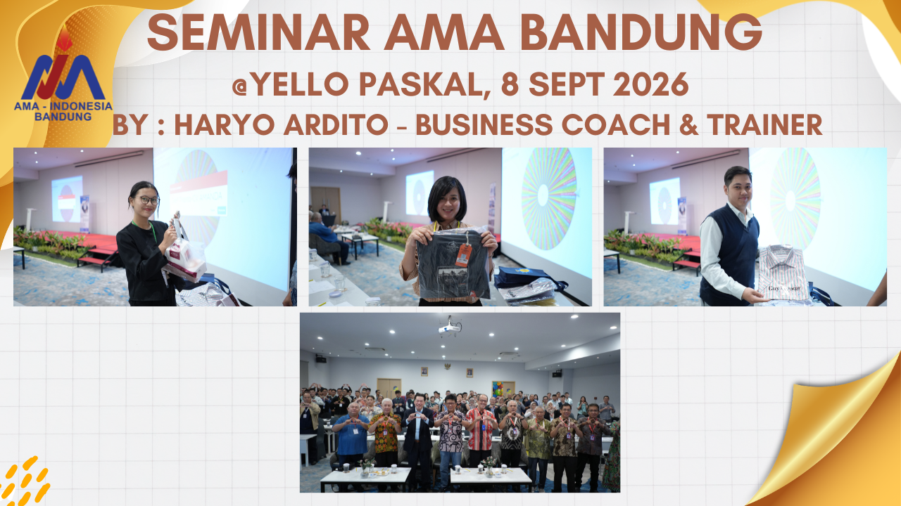 Dokumentasi Seminar AMA Bandung 08 September 2026